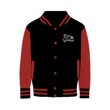 Load image into Gallery viewer, Pizza is My Valentine Varsity Jacket
