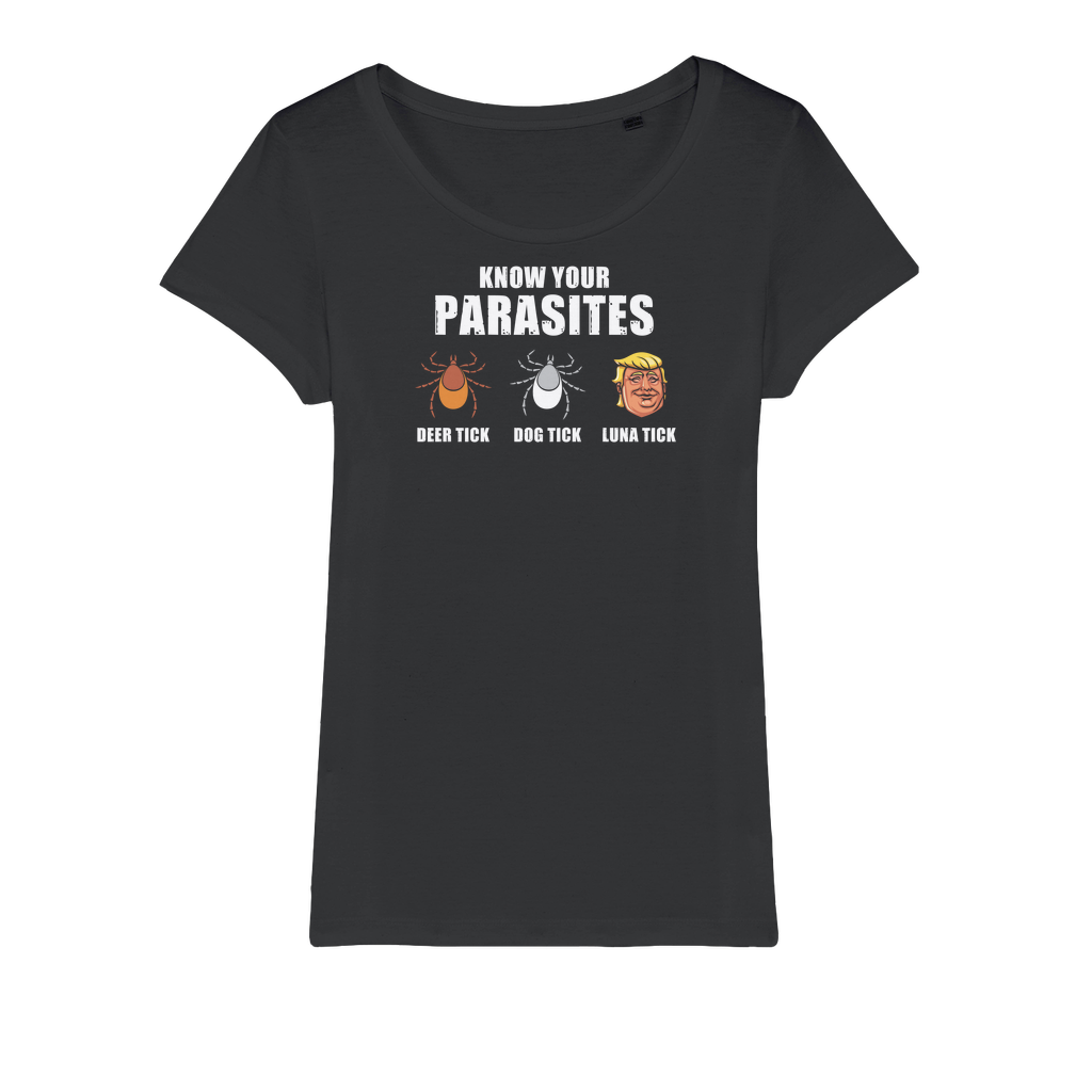 Trump Parasite Organic Jersey Womens T-Shirt