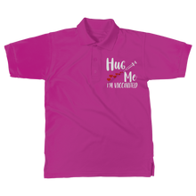 Load image into Gallery viewer, Hug Me I&#39;m Vaccinated Classic Women&#39;s Polo Shirt
