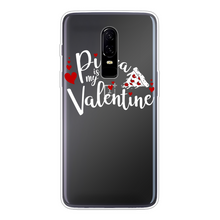 Load image into Gallery viewer, Pizza is My Valentine Back Printed Transparent Soft Phone Case
