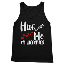 Load image into Gallery viewer, Hug Me I&#39;m Vaccinated Classic Women&#39;s Tank Top

