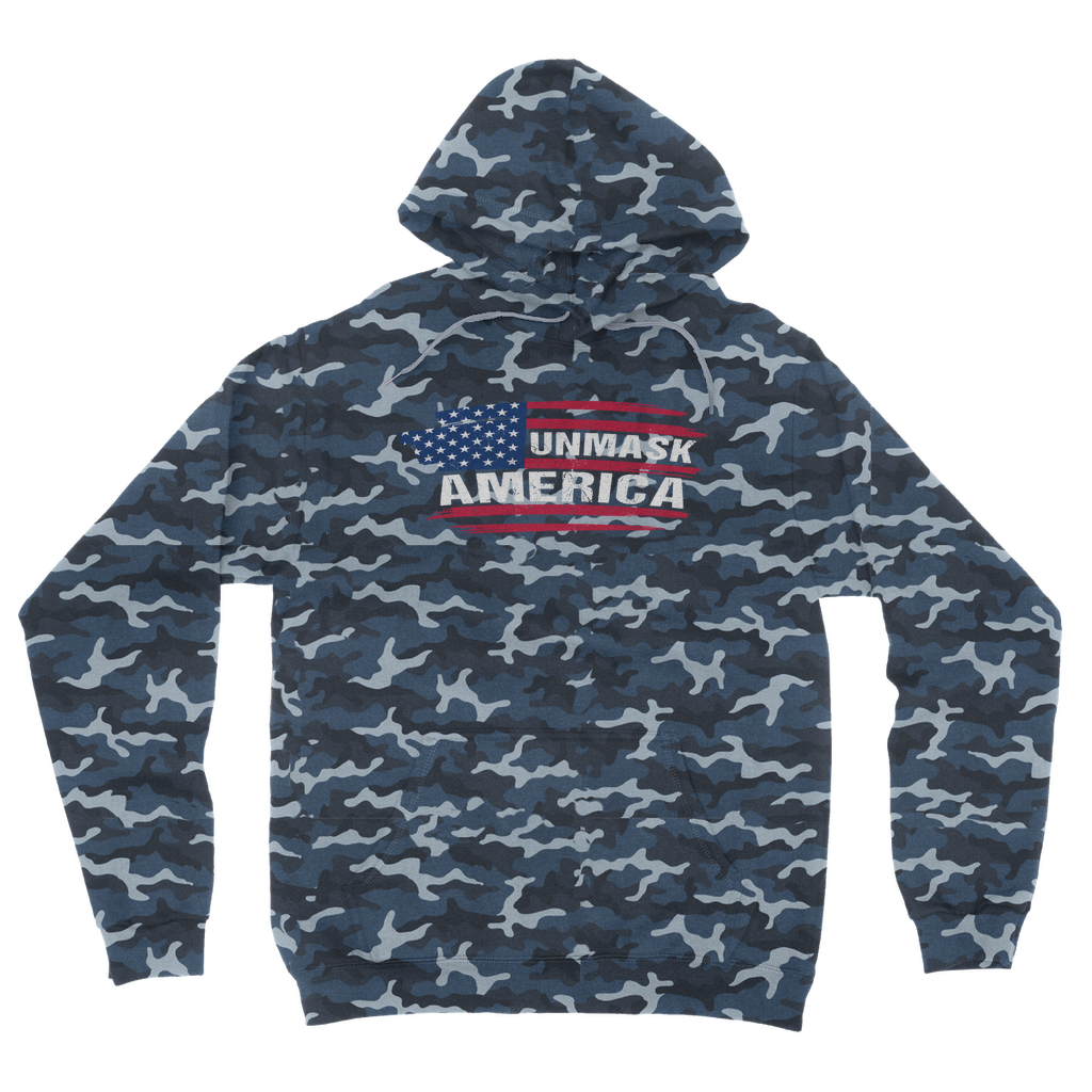 Unmask Camouflage Adult Hoodie