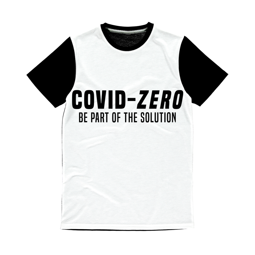 Covid-Zero Collection Classic Sublimation Panel T-Shirt