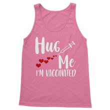 Load image into Gallery viewer, Hug Me I&#39;m Vaccinated Classic Women&#39;s Tank Top
