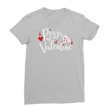 Load image into Gallery viewer, Pizza is My Valentine Classic Women&#39;s T-Shirt
