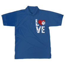 Load image into Gallery viewer, Love Dog Classic Adult Polo Shirt
