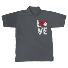 Load image into Gallery viewer, Love Dog Classic Adult Polo Shirt
