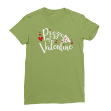 Load image into Gallery viewer, Pizza is My Valentine Classic Women&#39;s T-Shirt
