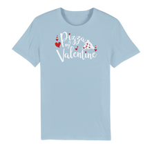 Load image into Gallery viewer, Pizza is My Valentine Premium Organic Adult T-Shirt
