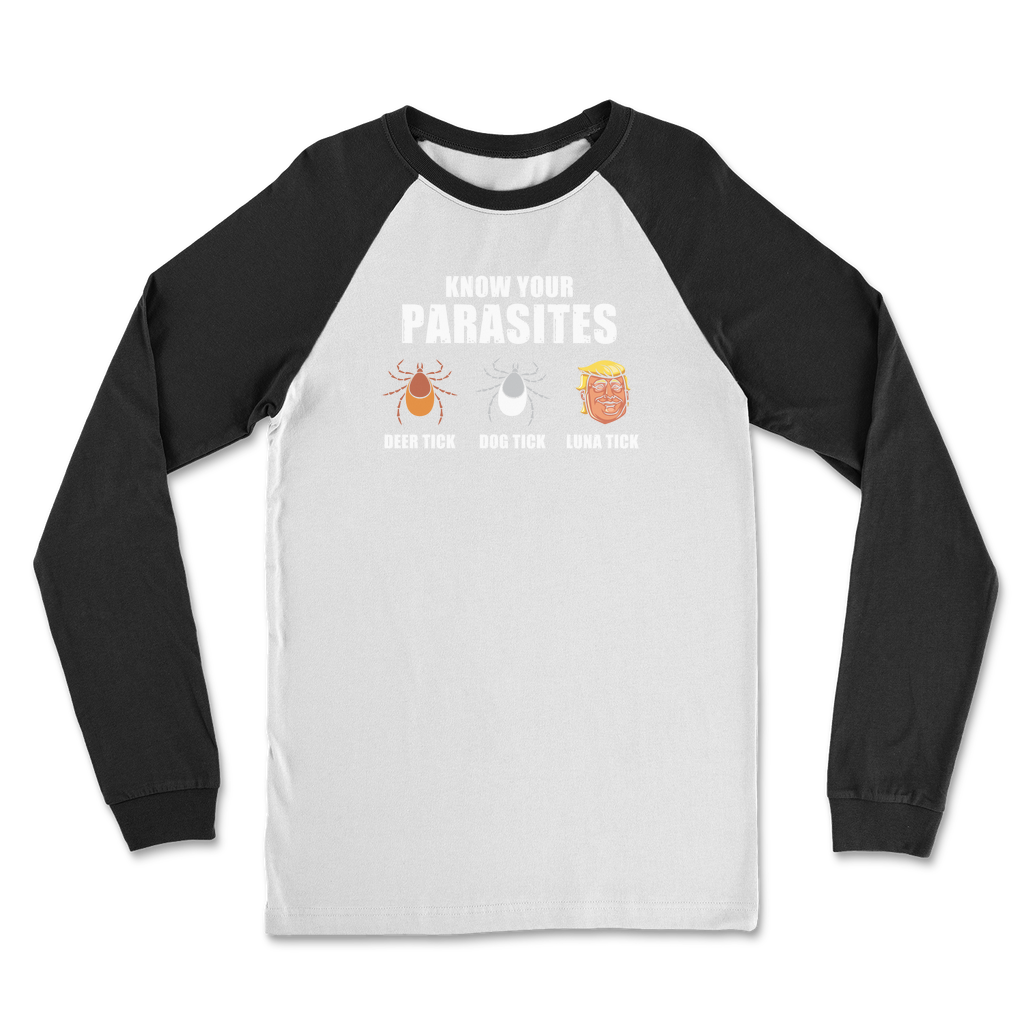 Trump Parasite Classic Raglan Long Sleeve Shirt