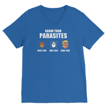 Load image into Gallery viewer, Trump Parasite Premium V-Neck T-Shirt
