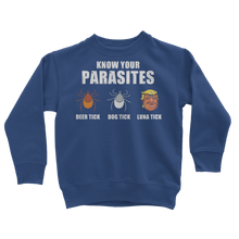 Load image into Gallery viewer, Trump Parasite Classic Kids Sweatshirt
