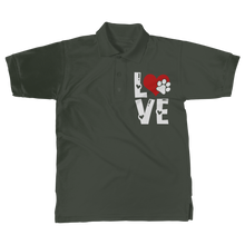 Load image into Gallery viewer, Love Dog Classic Adult Polo Shirt
